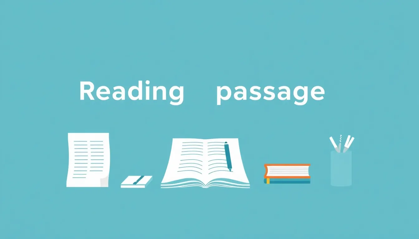 Reading passage
