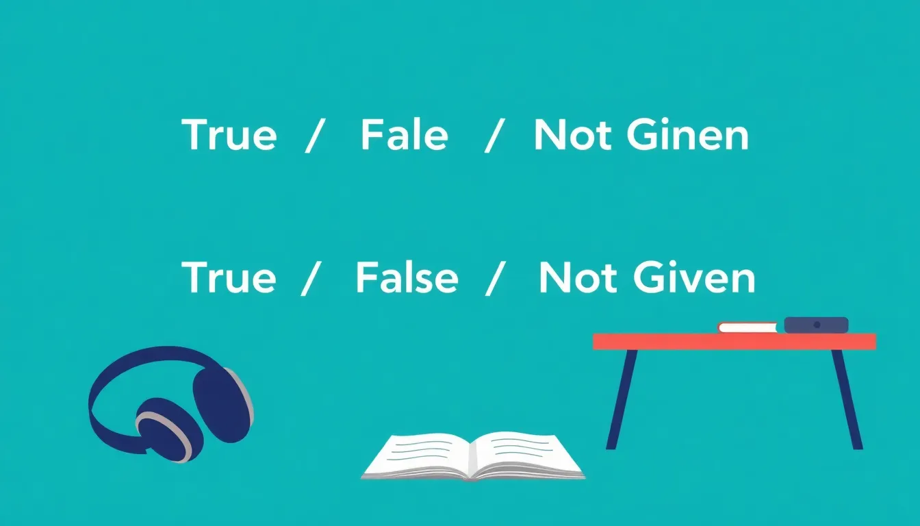 True / False / Not Given